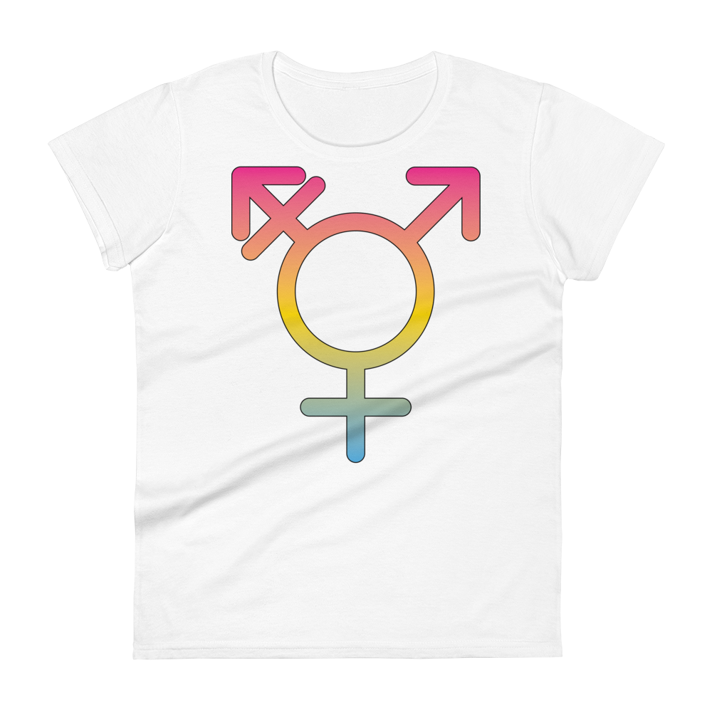 Transgender Symbol - Pansexual Pride Women's short sleeve t-shirt