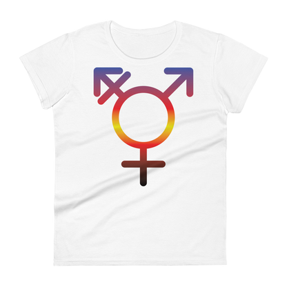 Transgender Symbol - Polyamory Pride Women's short sleeve t-shirt