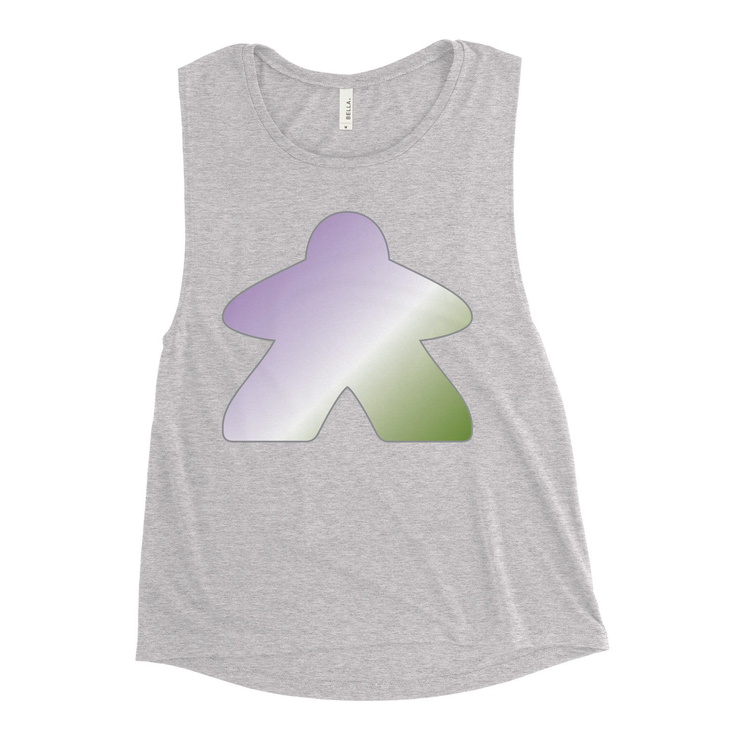 Queerple - Genderqueer Pride Ladies’ Muscle Tank