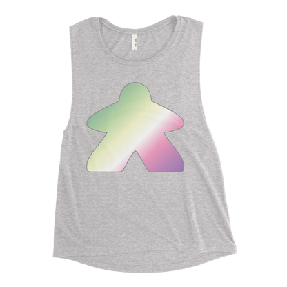 Queerple - Genderfae Pride Ladies’ Muscle Tank