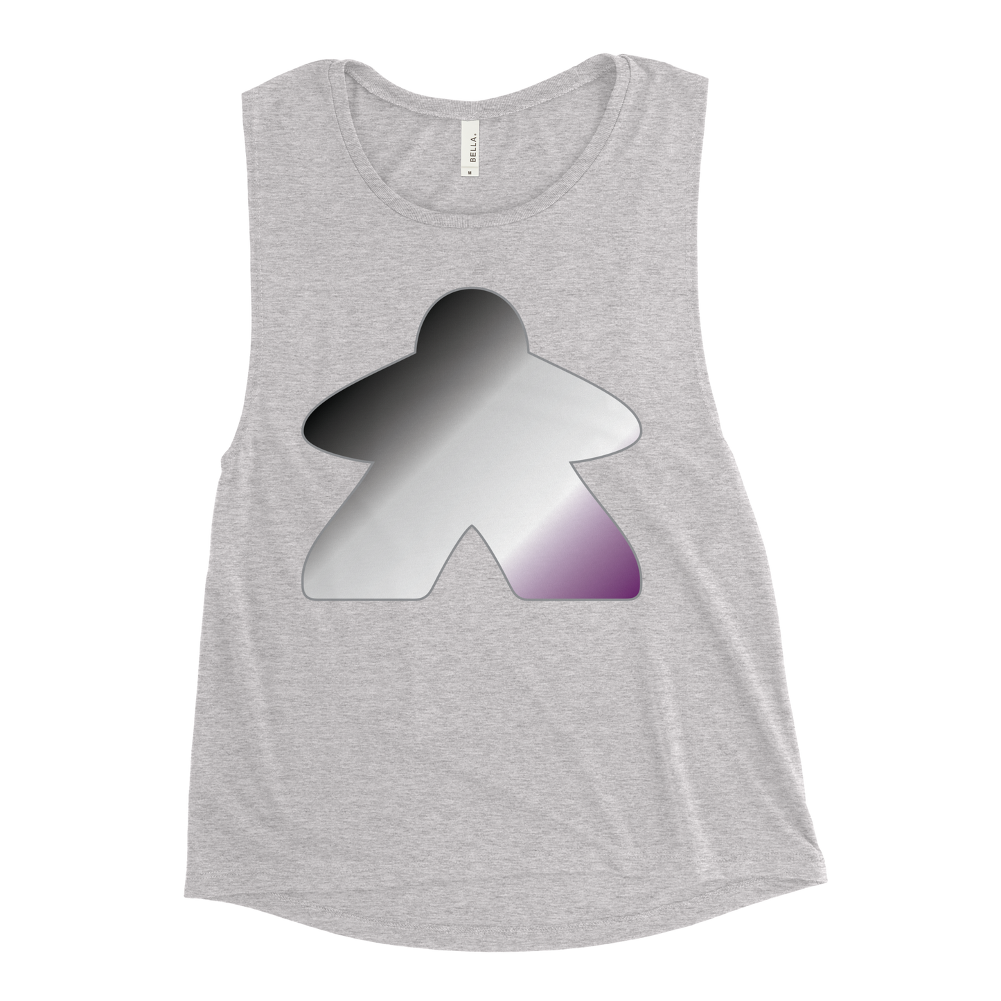 Queerple - Asexual/Demisexual Pride Ladies’ Muscle Tank