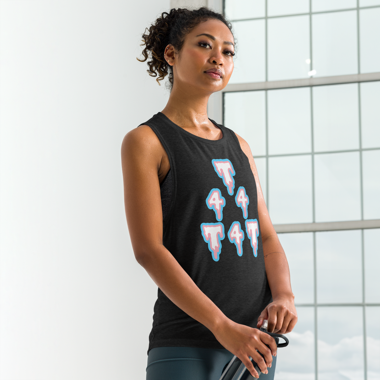 T4T Triad Ladies’ Muscle Tank