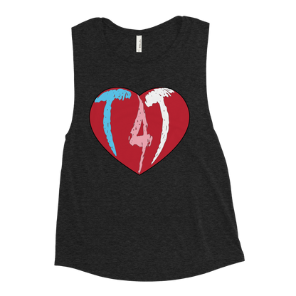 T4T Heart Ladies’ Muscle Tank