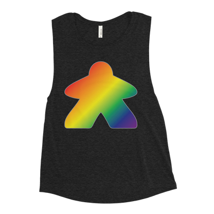 Queerple - Rainbow Pride Ladies’ Muscle Tank