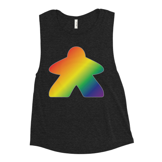 Queerple - Rainbow Pride Ladies’ Muscle Tank