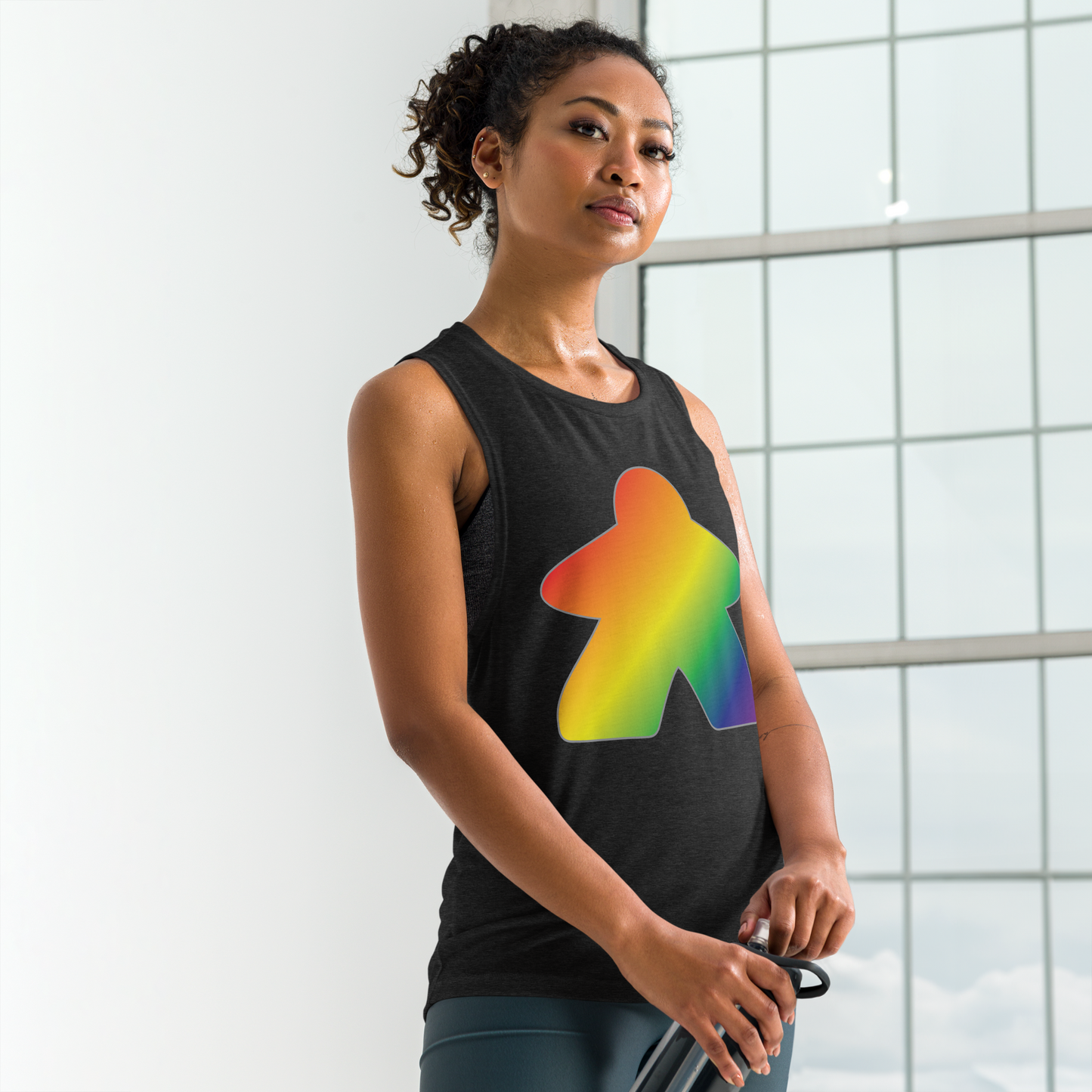 Queerple - Rainbow Pride Ladies’ Muscle Tank