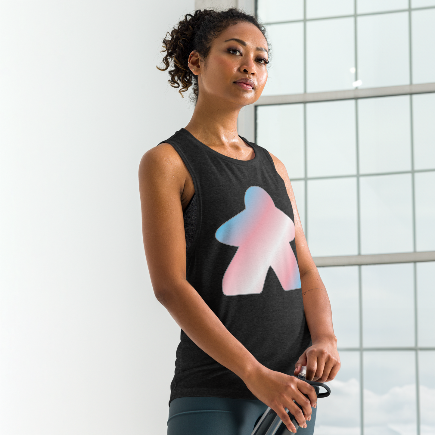 Queerple - Transgender Pride Ladies’ Muscle Tank