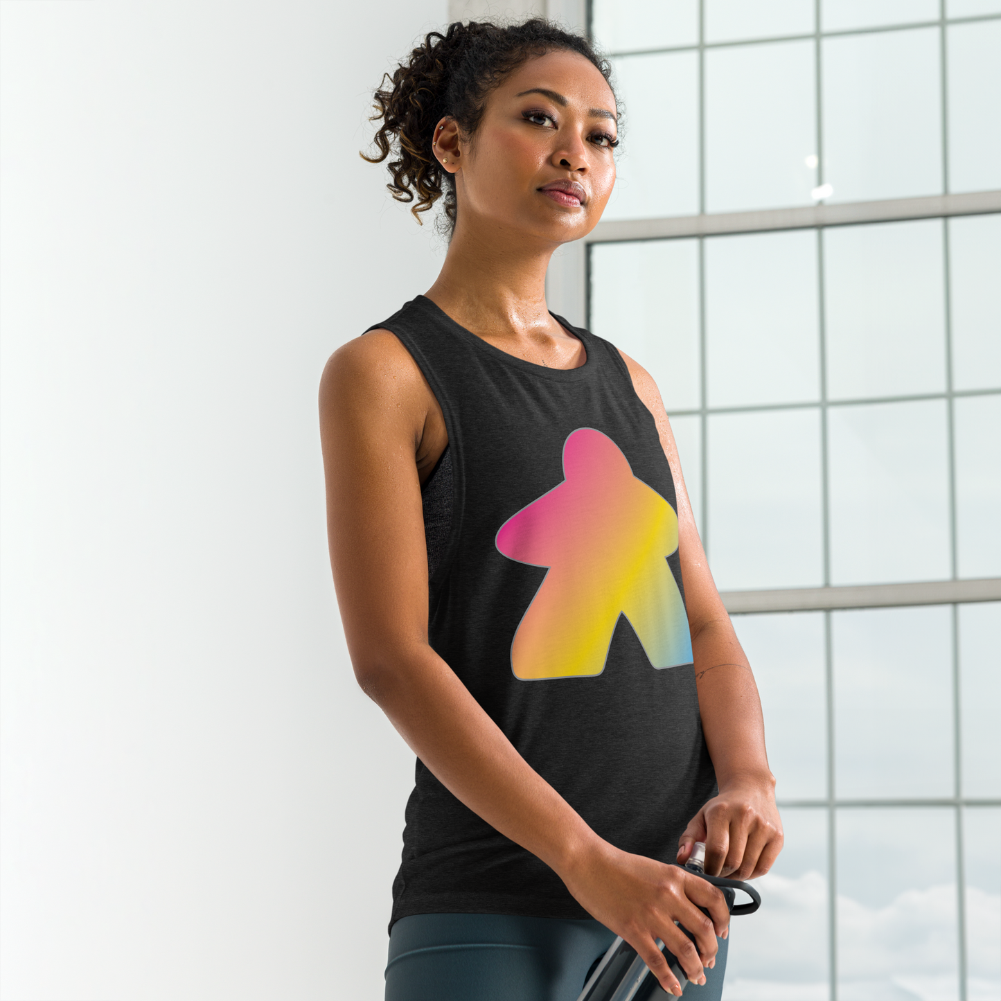 Queerple - Pansexual Pride Ladies’ Muscle Tank