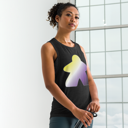 Queerple - Non-binary Pride Ladies’ Muscle Tank