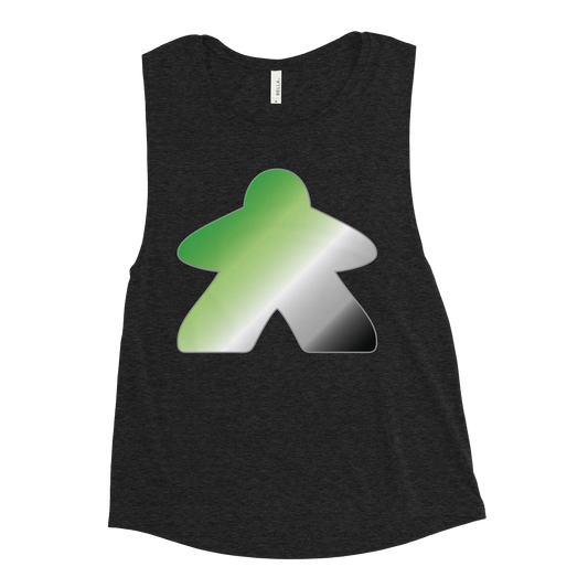 Queerple - Aromantic Pride Ladies’ Muscle Tank