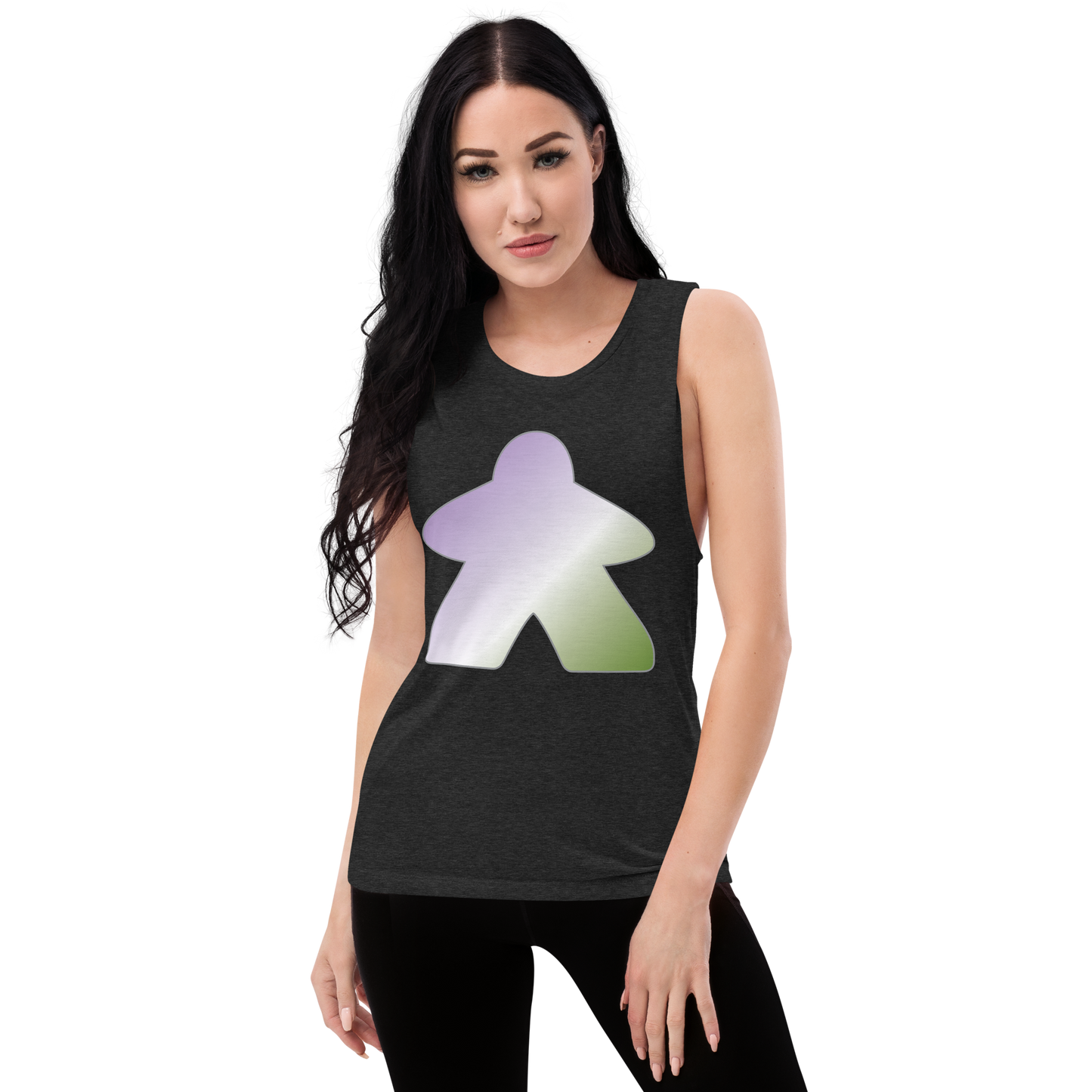 Queerple - Genderqueer Pride Ladies’ Muscle Tank