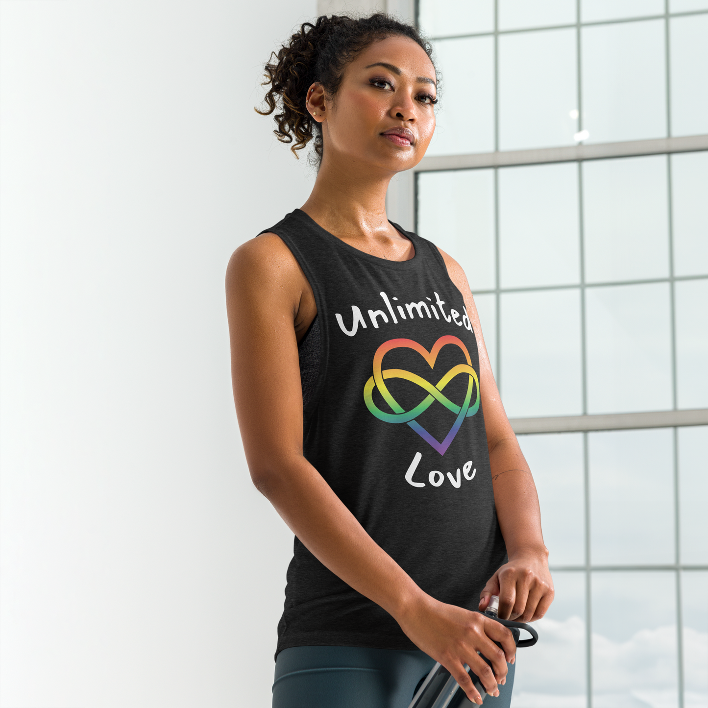 Unlimited Love Ladies’ Muscle Tank