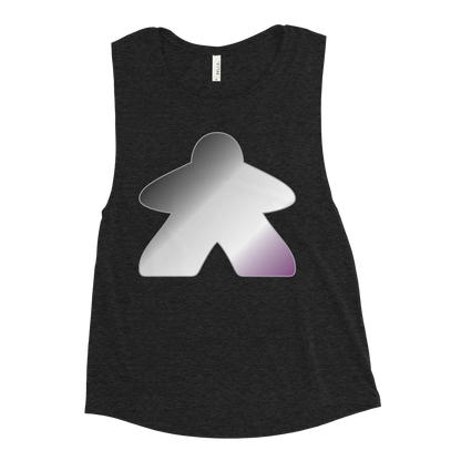 Queerple - Asexual/Demisexual Pride Ladies’ Muscle Tank