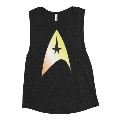 Starfleet Insignia - Maverique Pride Ladies’ Muscle Tank