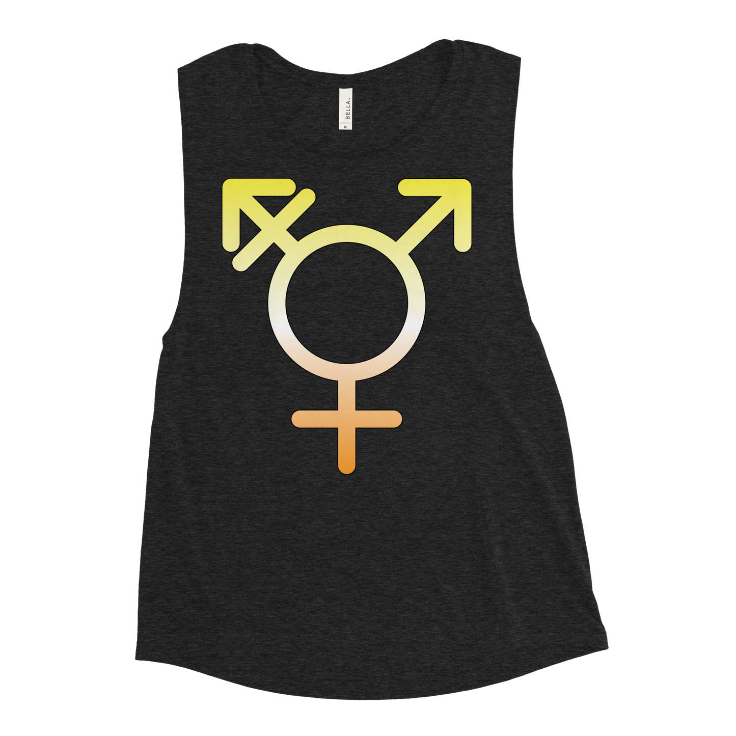 Transgender Symbol - Maverique Pride Ladies’ Muscle Tank