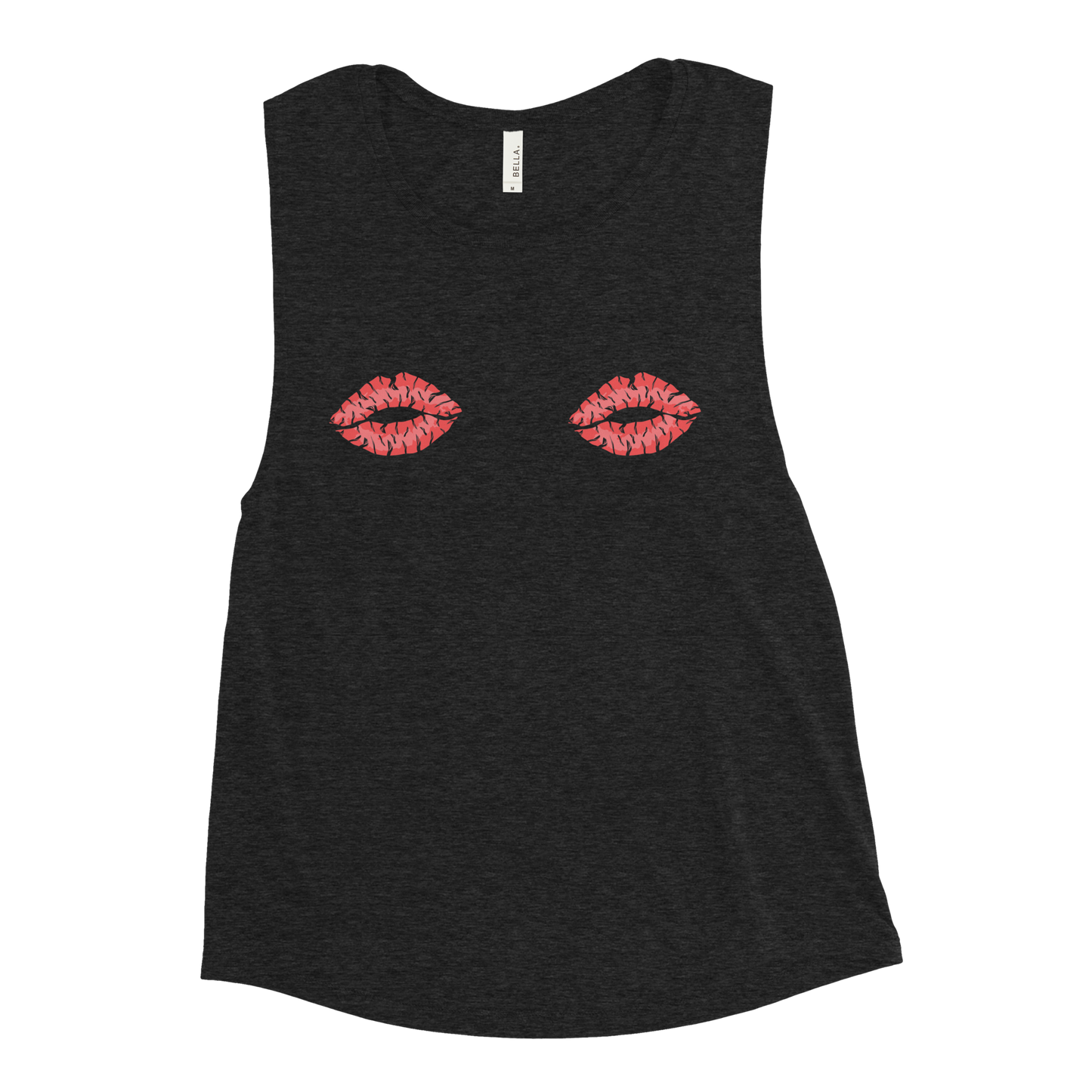 Boob Kisses Ladies’ Muscle Tank