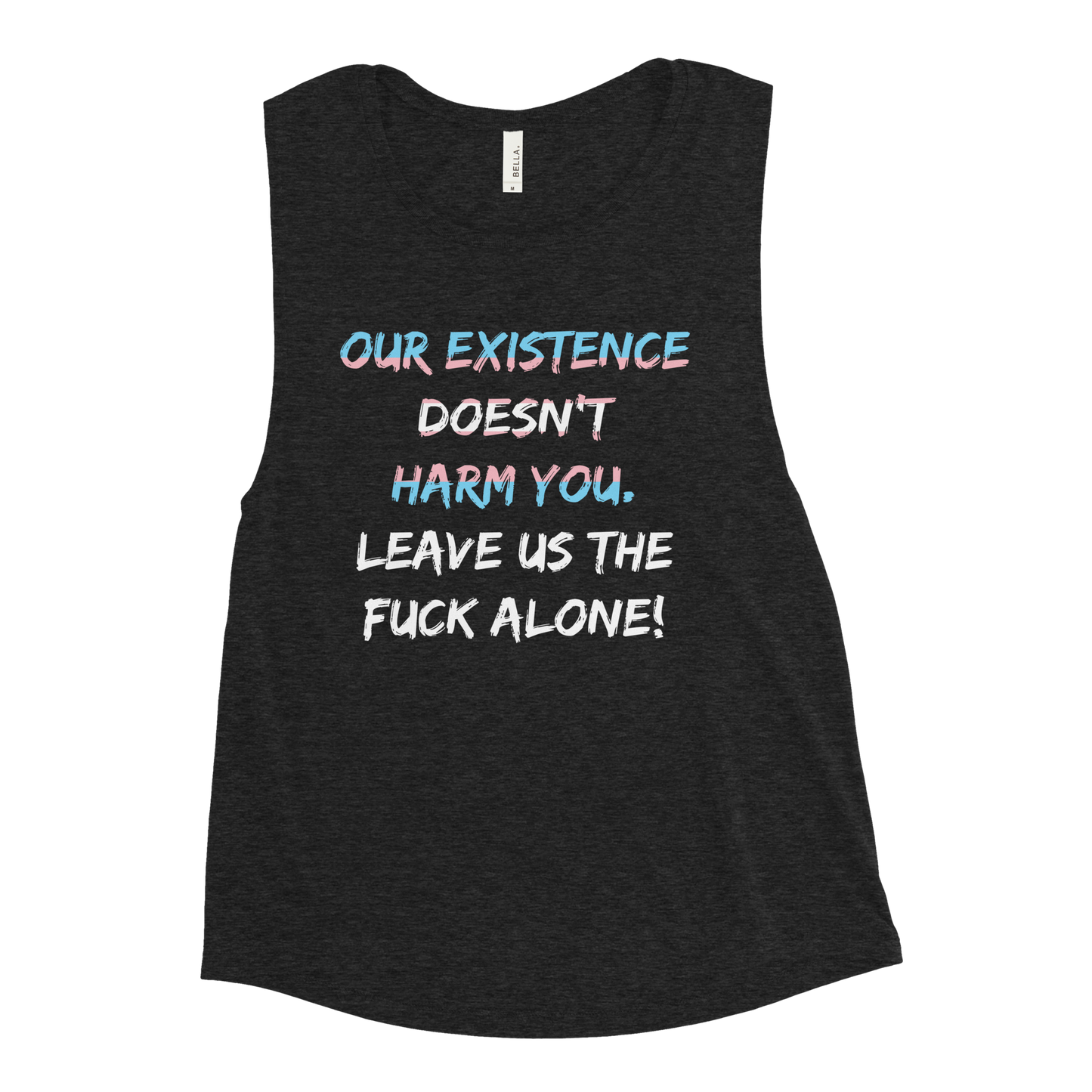 Leave Us Alone Ladies’ Muscle Tank