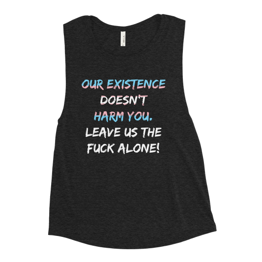 Leave Us Alone Ladies’ Muscle Tank