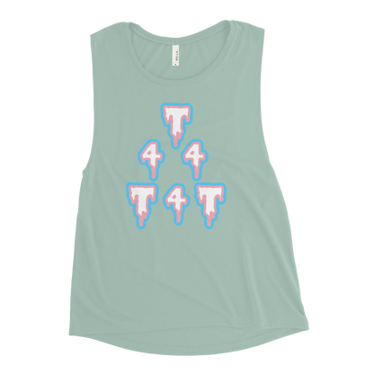 T4T Triad Ladies’ Muscle Tank