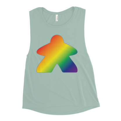 Queerple - Rainbow Pride Ladies’ Muscle Tank