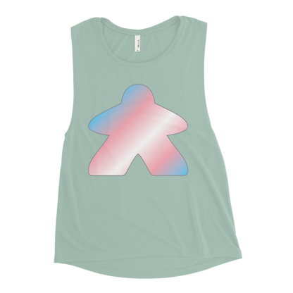 Queerple - Transgender Pride Ladies’ Muscle Tank