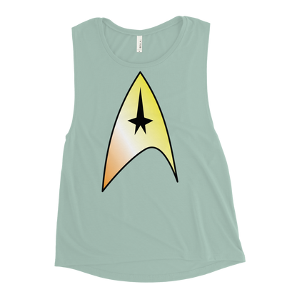 Starfleet Insignia - Maverique Pride Ladies’ Muscle Tank