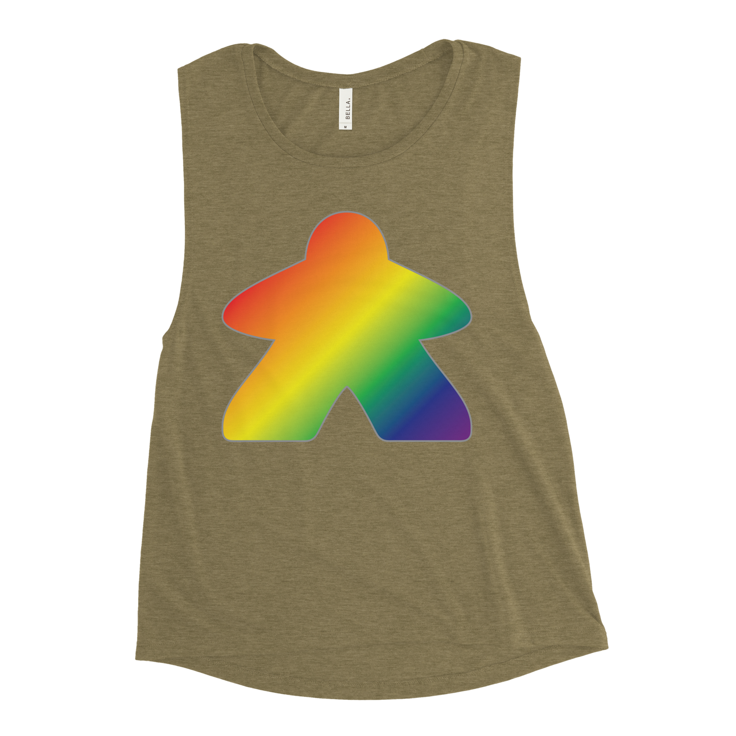 Queerple - Rainbow Pride Ladies’ Muscle Tank