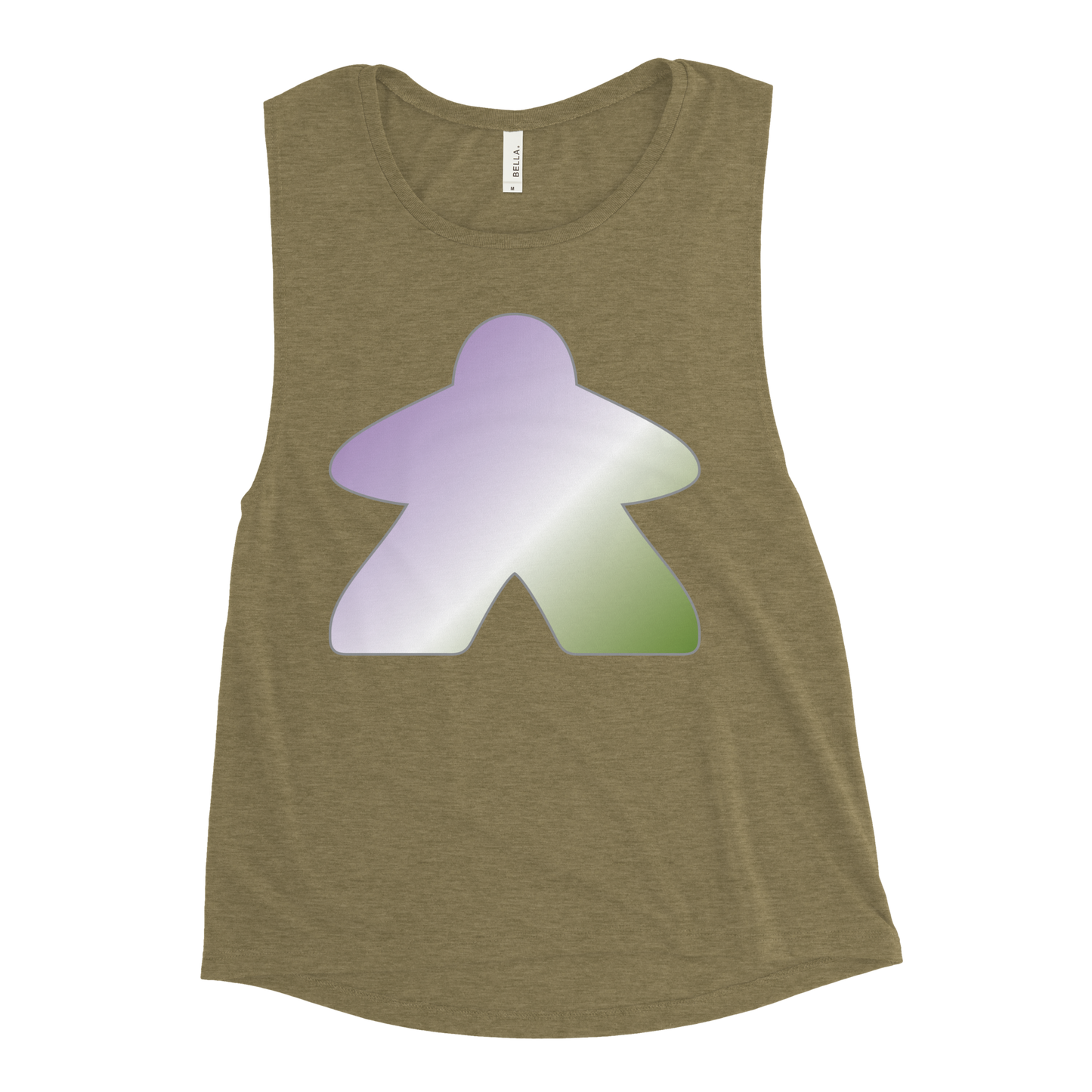 Queerple - Genderqueer Pride Ladies’ Muscle Tank