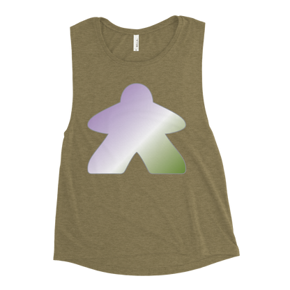 Queerple - Genderqueer Pride Ladies’ Muscle Tank