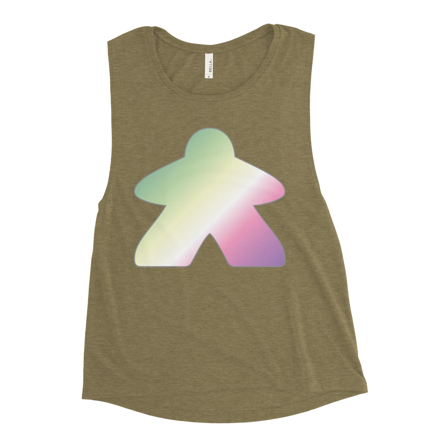 Queerple - Genderfae Pride Ladies’ Muscle Tank