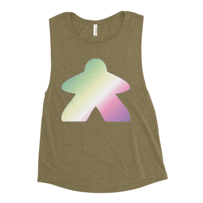 Queerple - Genderfae Pride Ladies’ Muscle Tank