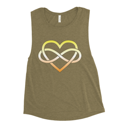 Polyamory Infinity Heart - Maverique Ladies’ Muscle Tank