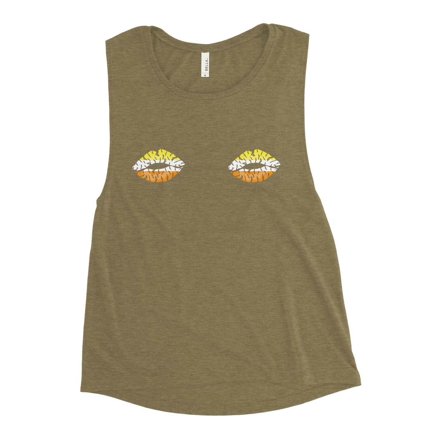 Maverique Boob Kisses Ladies’ Muscle Tank