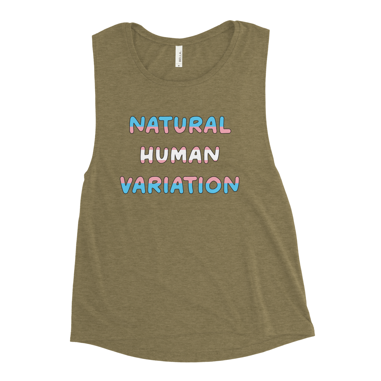 Natural Human Variation Ladies’ Muscle Tank