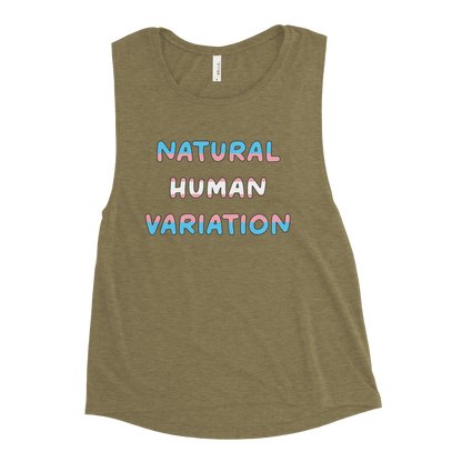 Natural Human Variation Ladies’ Muscle Tank