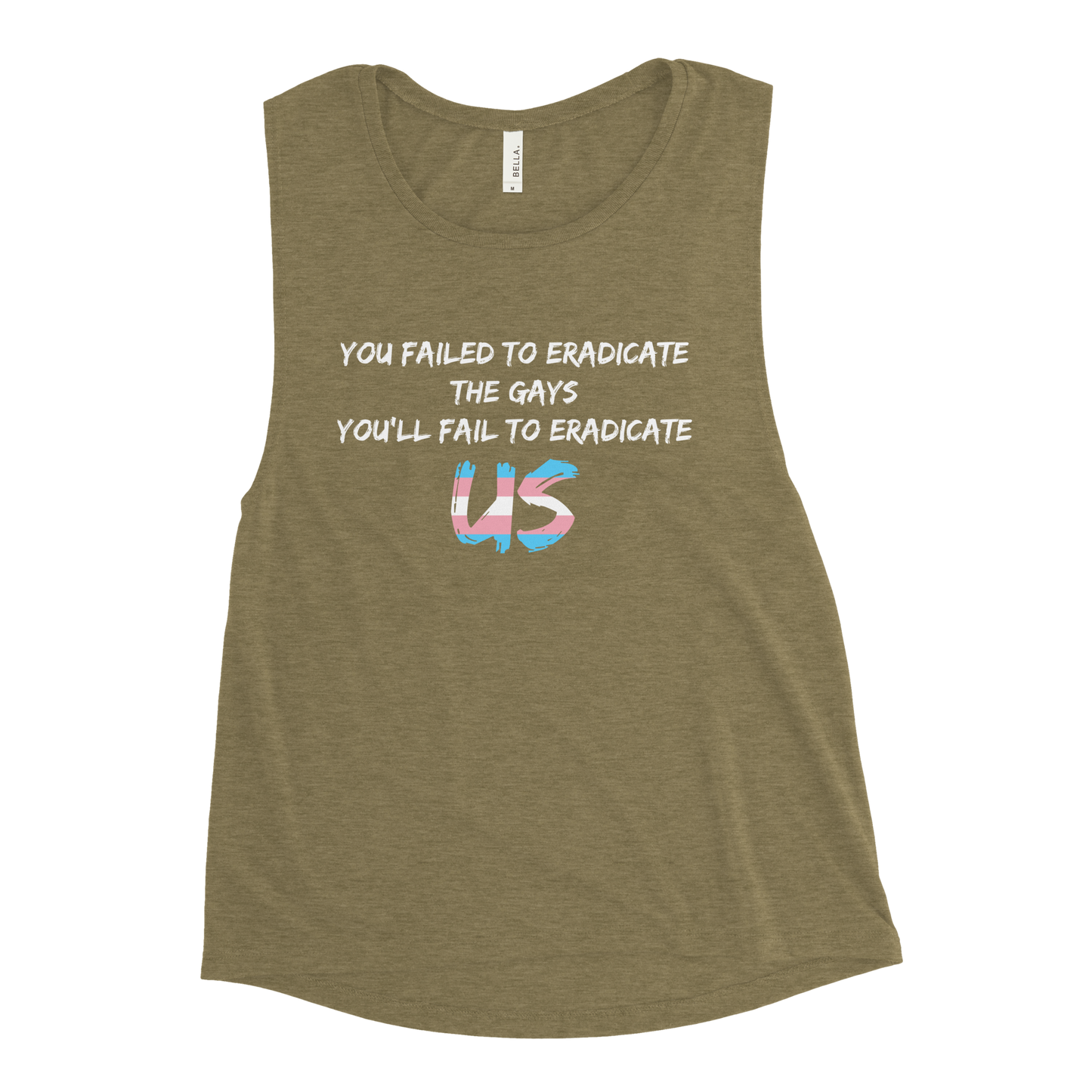 Fail To Eradicate Us Ladies’ Muscle Tank