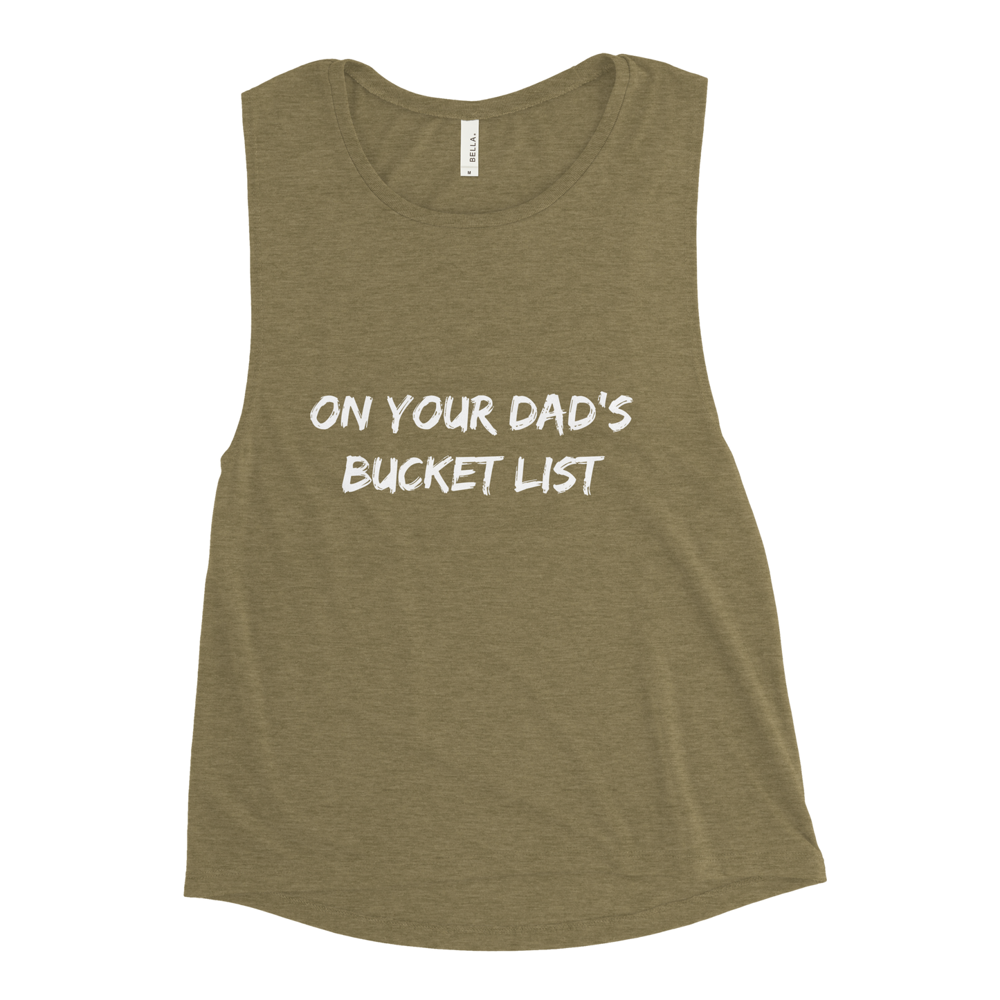 Dad's Bucket List Ladies’ Muscle Tank