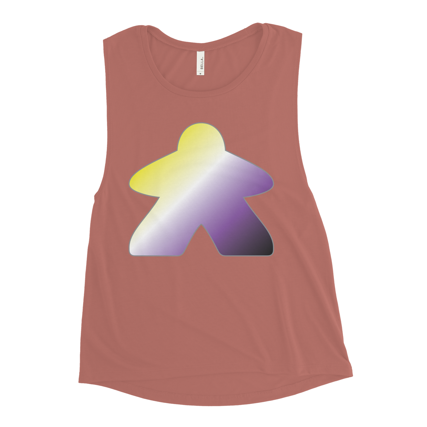 Queerple - Non-binary Pride Ladies’ Muscle Tank