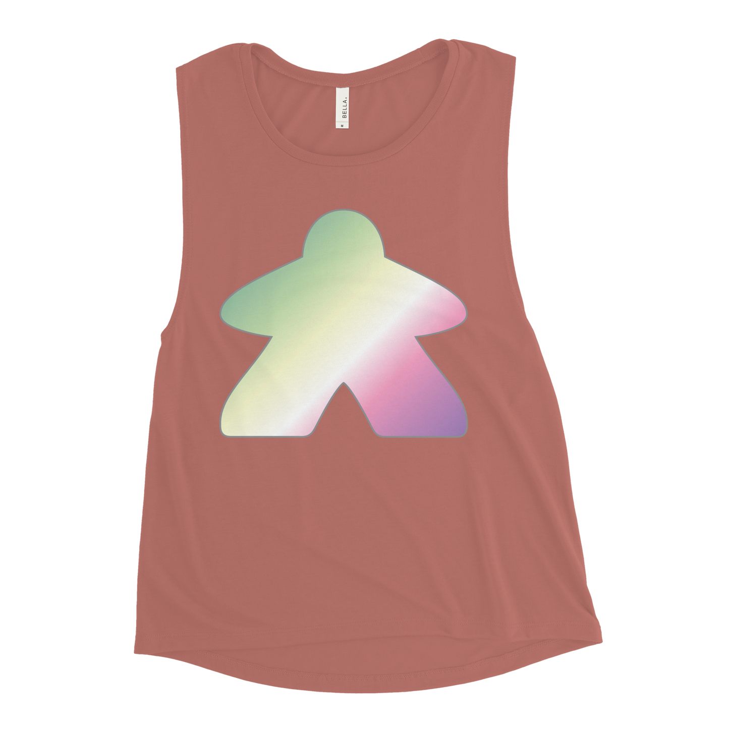 Queerple - Genderfae Pride Ladies’ Muscle Tank