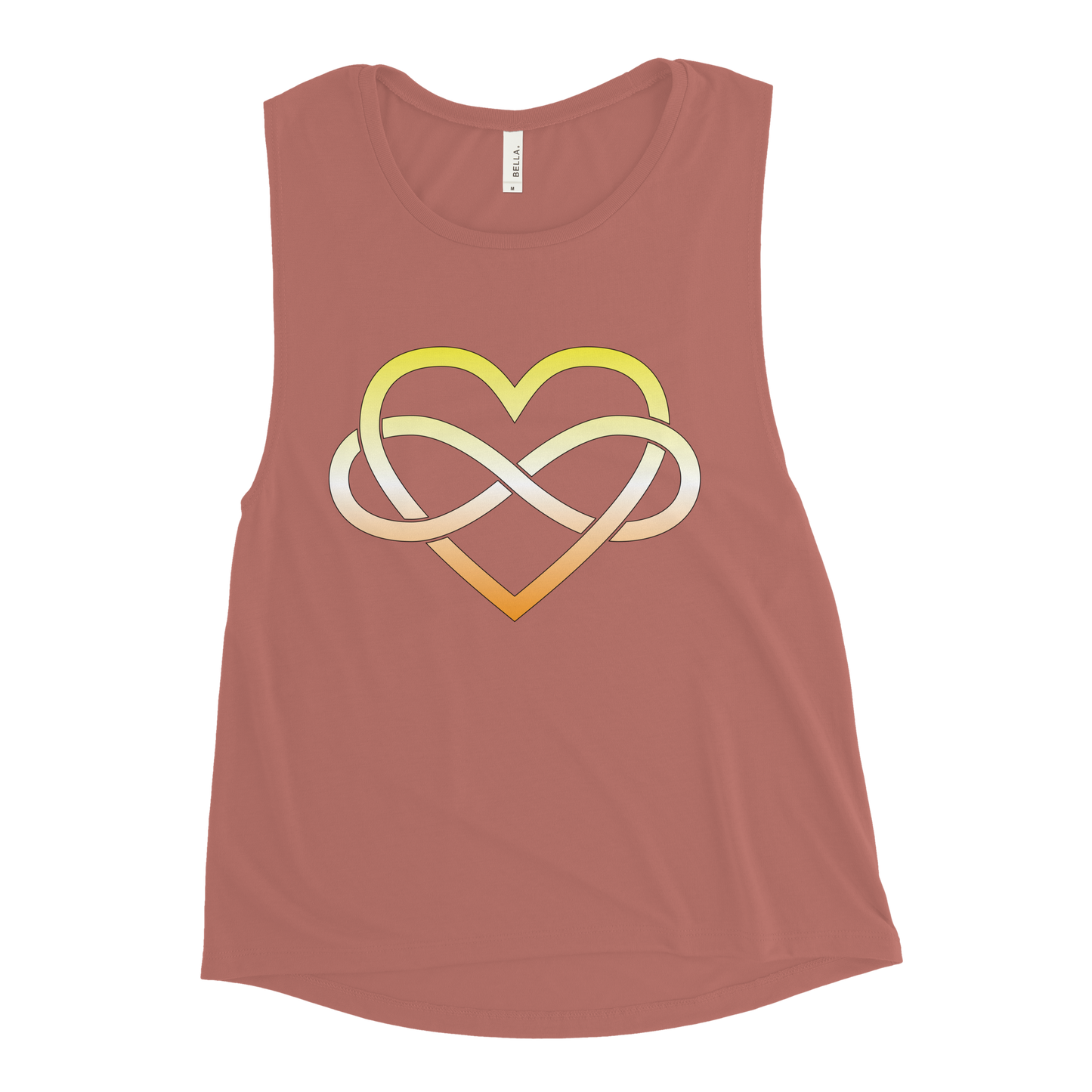 Polyamory Infinity Heart - Maverique Ladies’ Muscle Tank