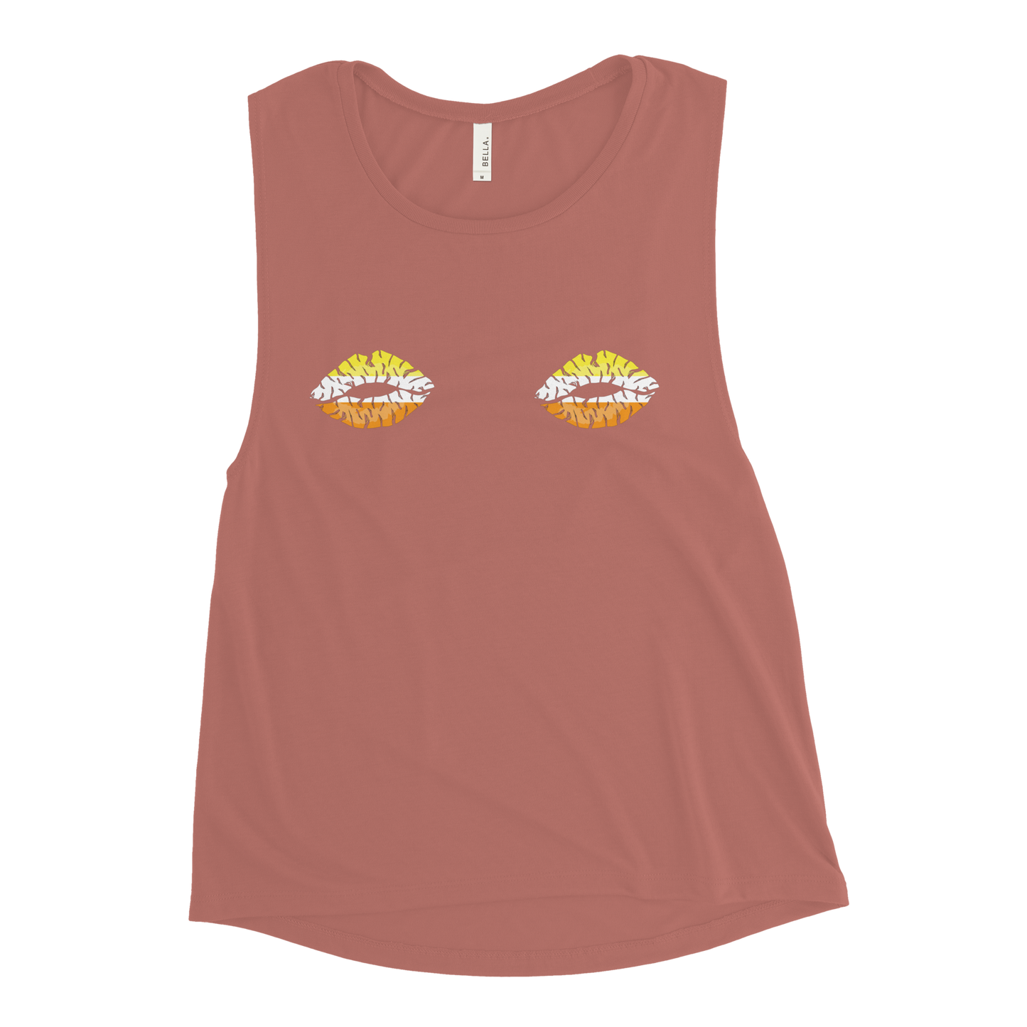 Maverique Boob Kisses Ladies’ Muscle Tank