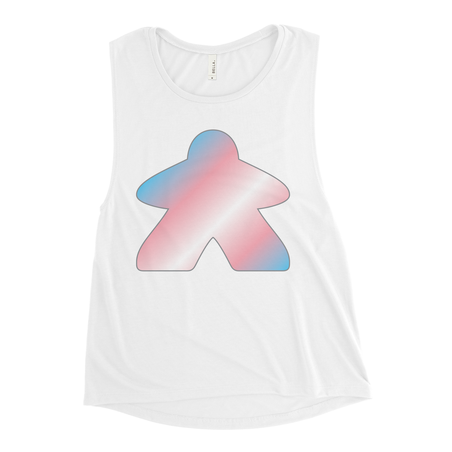 Queerple - Transgender Pride Ladies’ Muscle Tank