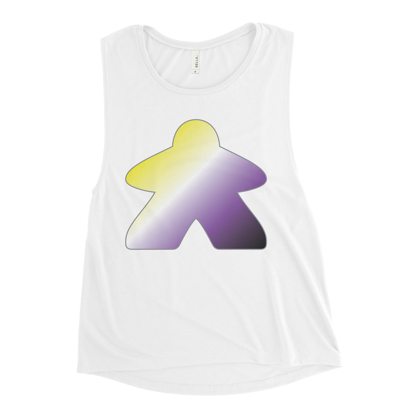 Queerple - Non-binary Pride Ladies’ Muscle Tank