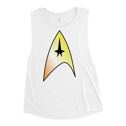 Starfleet Insignia - Maverique Pride Ladies’ Muscle Tank