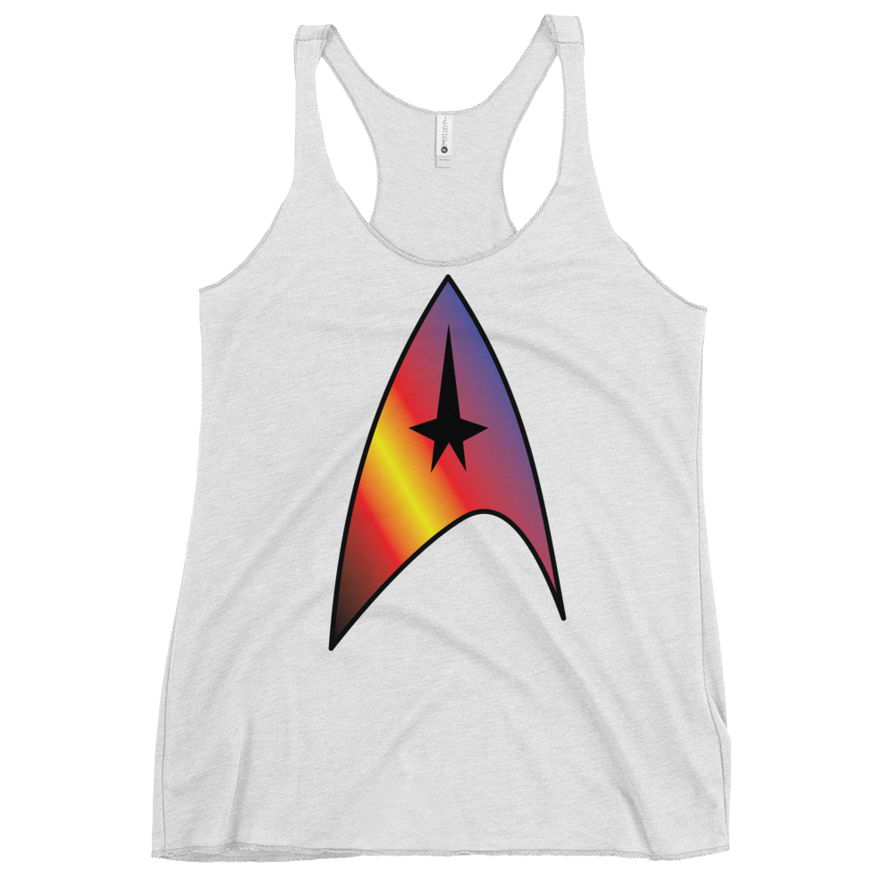 Starfleet Insignia - Polyamory Pride Women's Racerback Tank