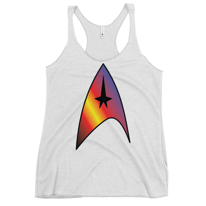 Starfleet Insignia - Polyamory Pride Women's Racerback Tank