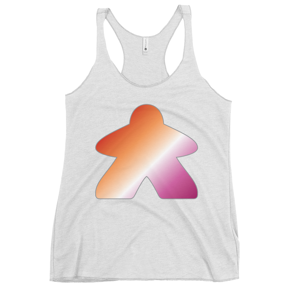 Queerple - Lesbian Pride Women's Racerback Tank