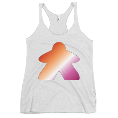 Queerple - Lesbian Pride Women's Racerback Tank