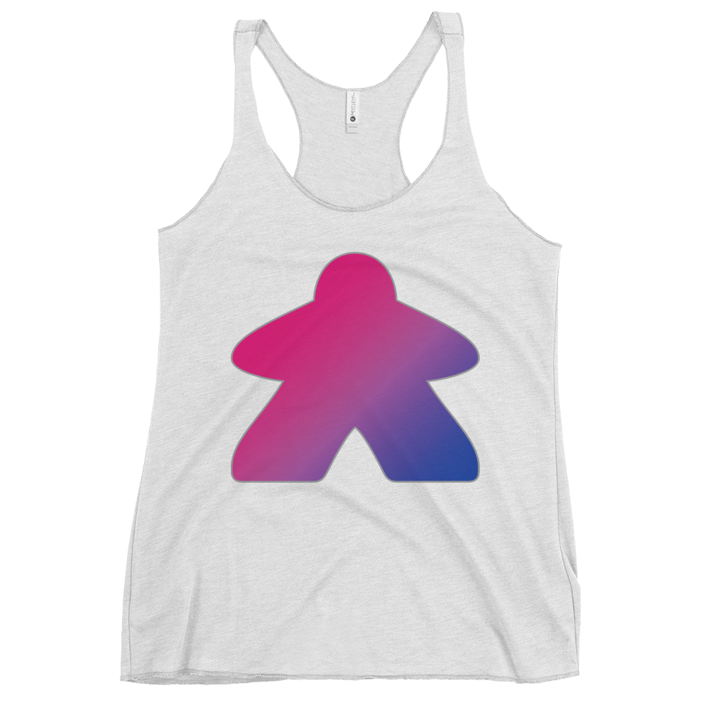 Queerple - Bisexual Pride Women's Racerback Tank