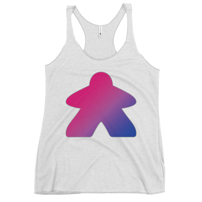 Queerple - Bisexual Pride Women's Racerback Tank